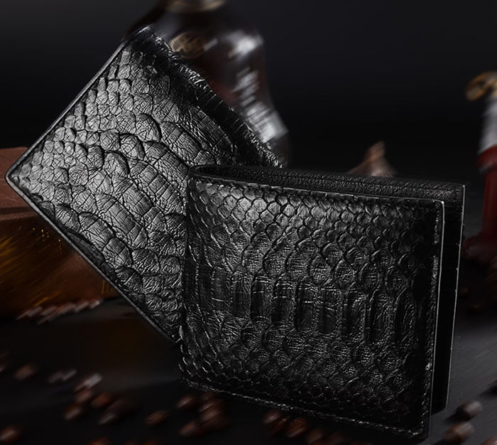 BRUCEGAO's Snakeskin Wallet Art.NO 1002