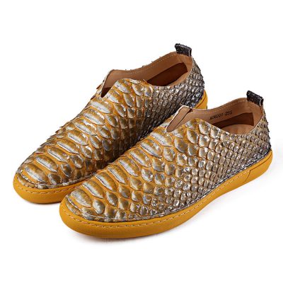 Casual Snakeskin Shoes, Python Shoes for Men