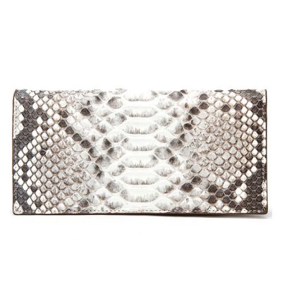 Snakeskin Wallet, Designer Snakeskin Long Purse