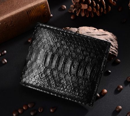 Snakeskin Bifold Wallets, Python Wallets-1