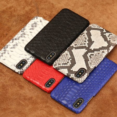 Snakeskin iPhone x Cases, Python Skin Snap-on Cases for iPhone X